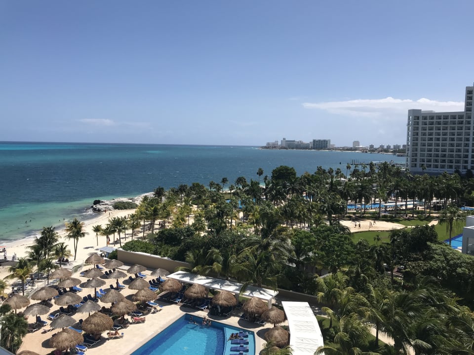 Ausblick Hotel Riu Cancun