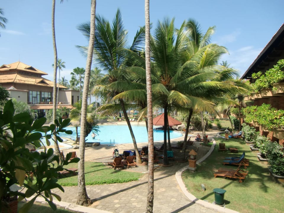 Blick vom Balkon Royal Palms Beach Hotel