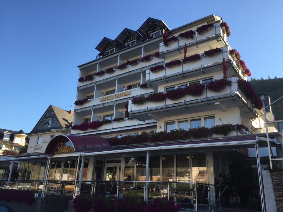 Außenansicht Hotel Triton Moselstern Hotel Brixiade & Triton