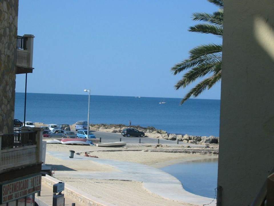 Aus dem Zimmer Blick aufs Meer! BQ Aguamarina Boutique Hotel