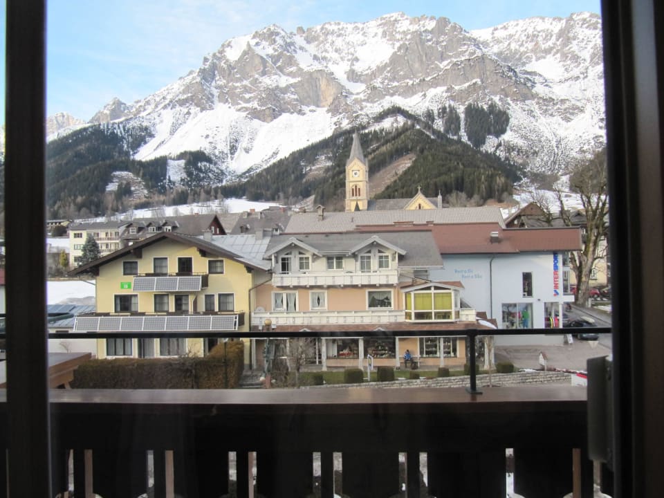 Ausblick aus dem Zimmer Hotel Matschner
