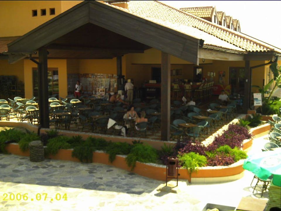 Außenbereich der Lobbybar Club Grand Aqua