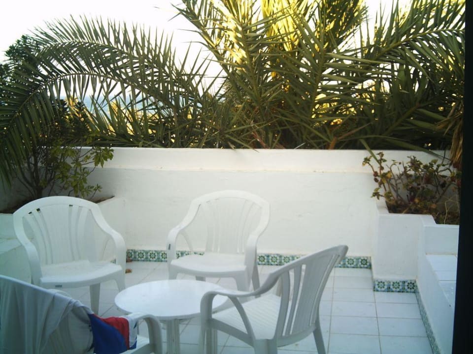 Balkonterrasse Hotel Sangho Club Zarzis