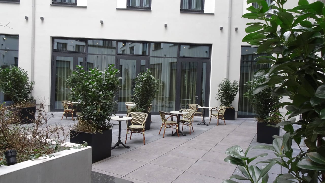 Muss im Sommer sehr schön sein Hotel AMANO Grand Central
