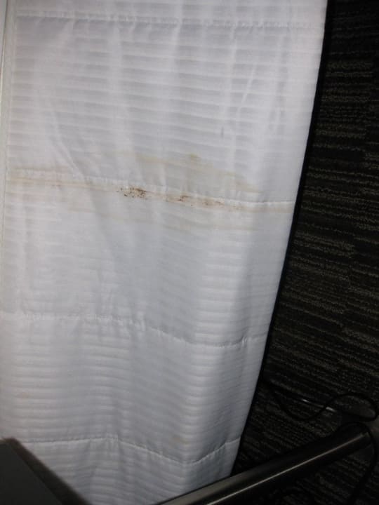 Fleck auf unserem Bett2 Hotel The Westin New York at Times Square