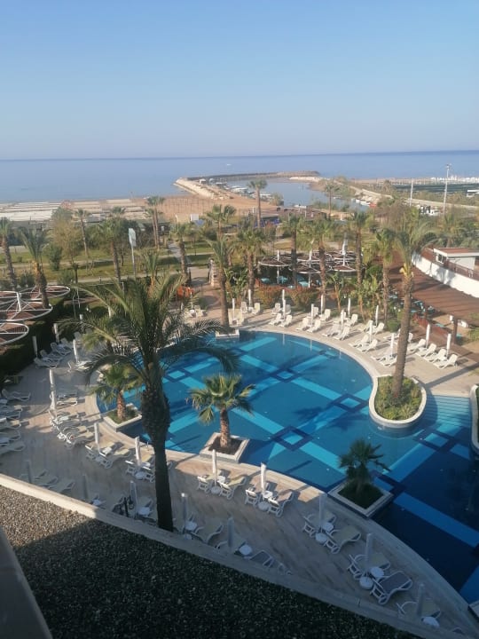 Ausblick Sunis Evren Beach Resort Hotel & Spa
