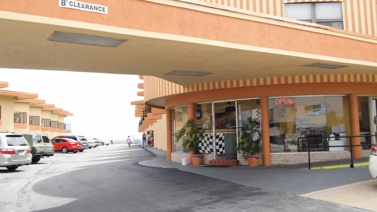 Rezeption Motel Grand Prix