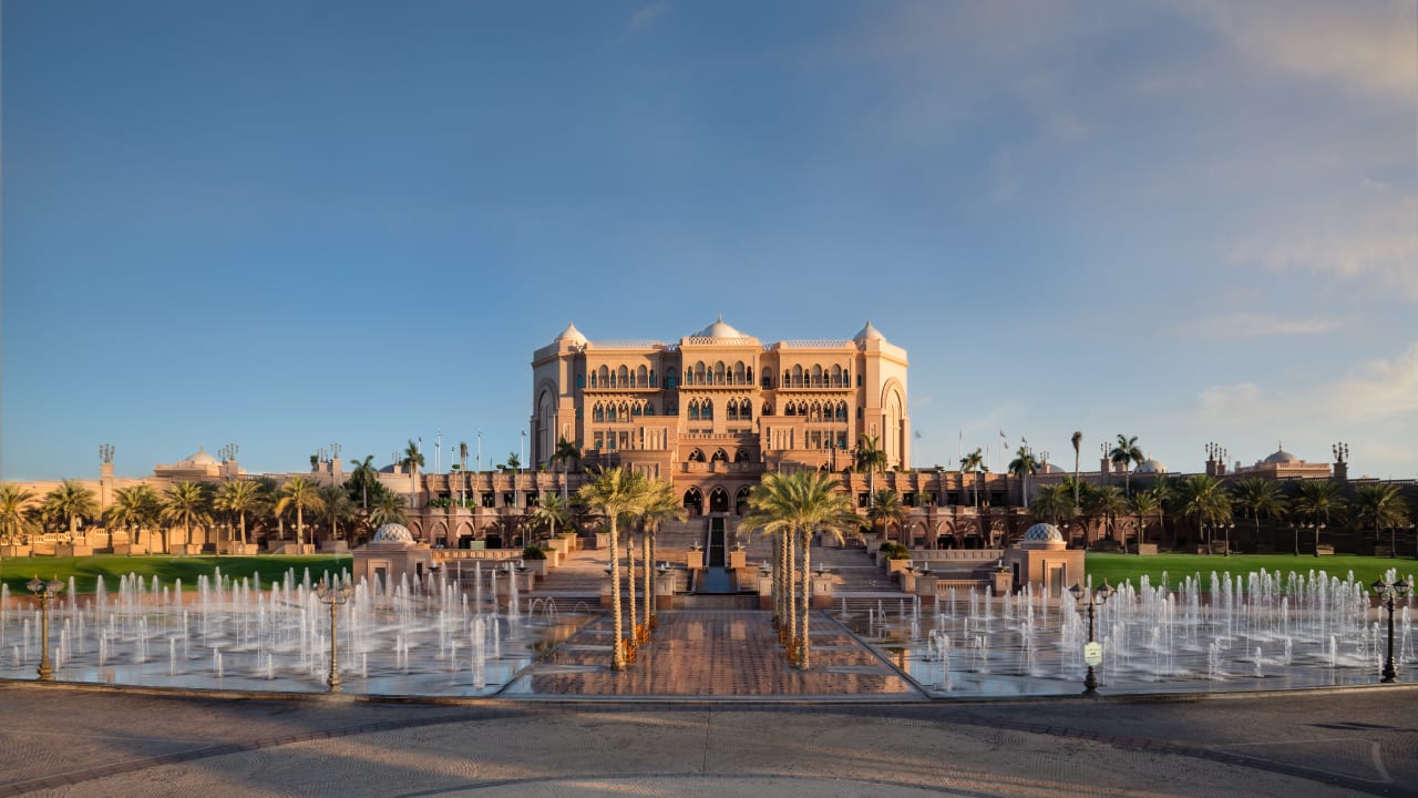 Außenansicht Emirates Palace Mandarin Oriental