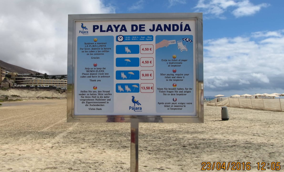 EU-Konforme Preistafel Iberostar Selection Fuerteventura Palace