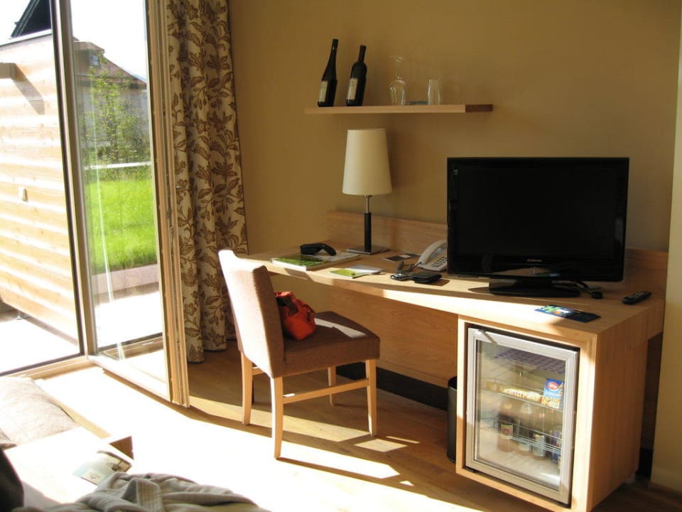 Schreibtisch / Zugang zur Terrasse Romantik Spa Hotel Elixhauser Wirt