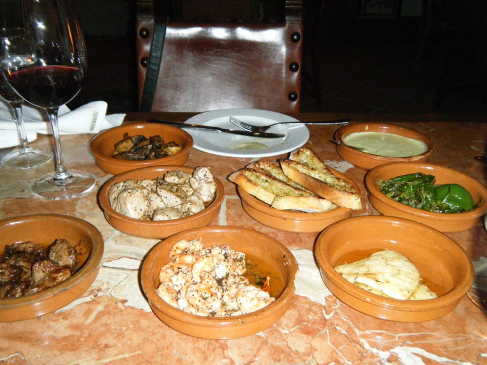 Tapas in der Taverna ROBINSON JANDIA PLAYA