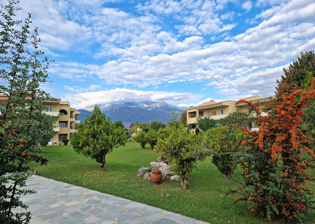 Gartenanlage alltoura Club Hotel Poseidon Palace