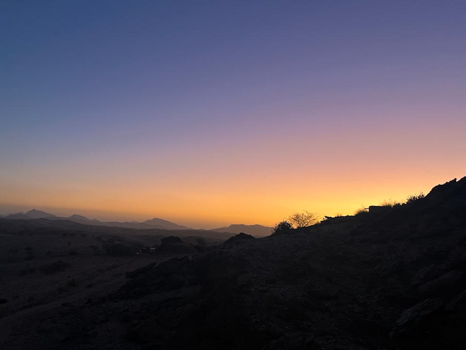 Ausblick Rooiklip Camp Flintstone