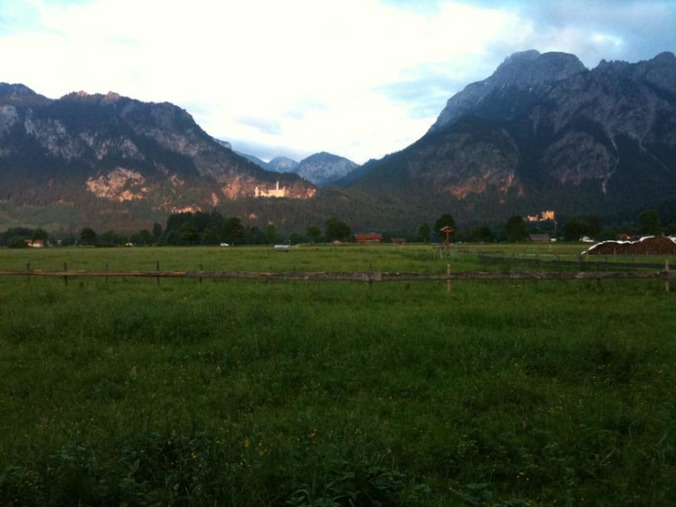 Blick vom Balkon Hotel Das Rübezahl