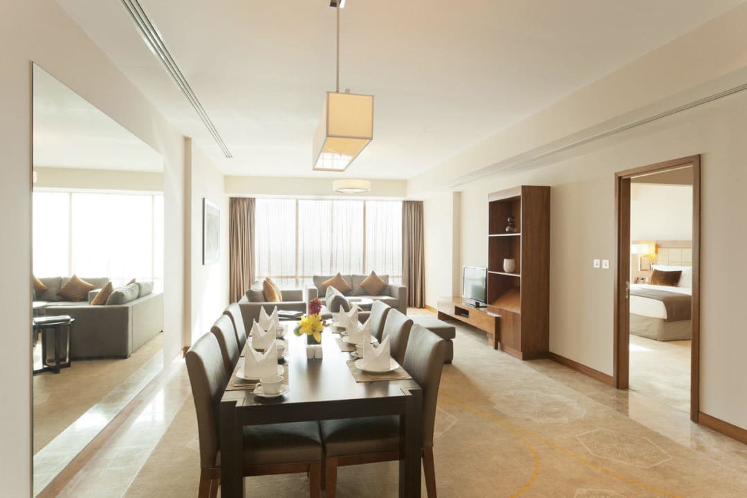 Diplomatic Suite Dining Room Hotel InterContinental Doha The City