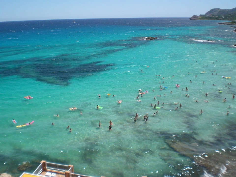 Ausblick vom 4.Stock Hotel Clumba