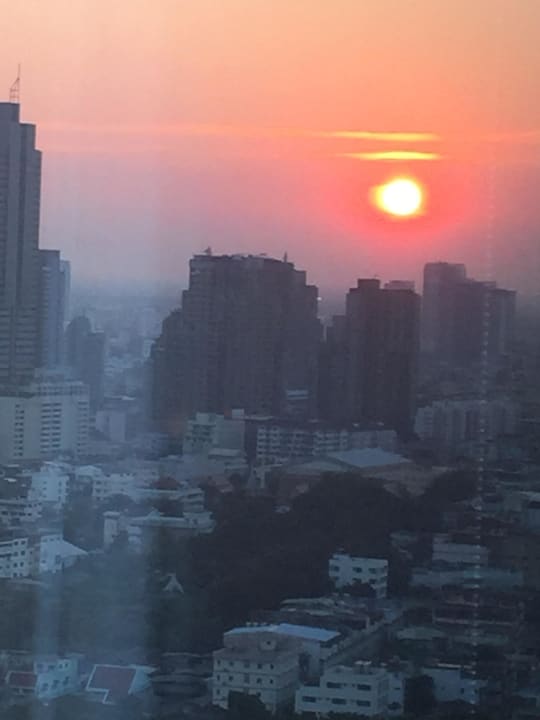 Sonnenuntergang  Millennium Hilton Bangkok