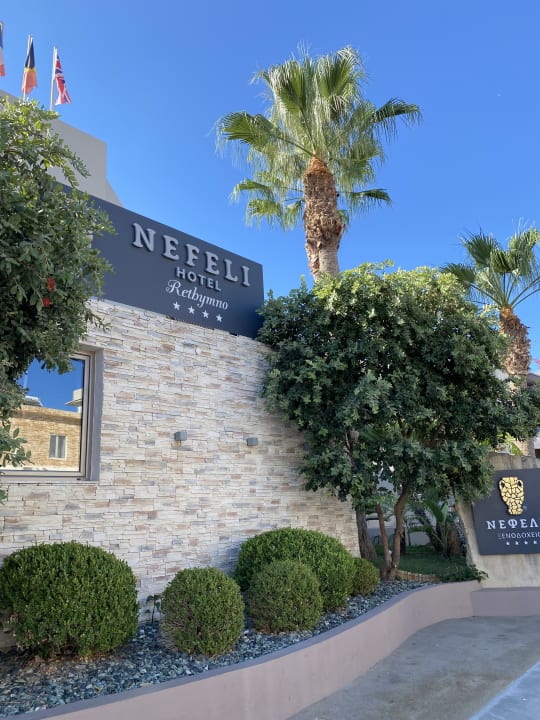 Außenansicht Nefeli Hotel Rethymno