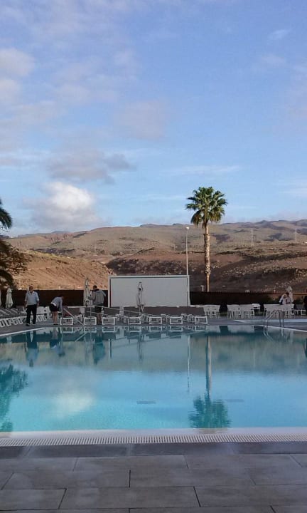 Blick auf Pool Bar Servatur Playa Bonita