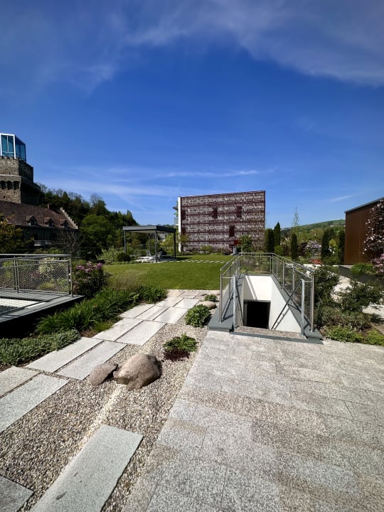 Gartenanlage Das Schloss an der Eisenstrasse