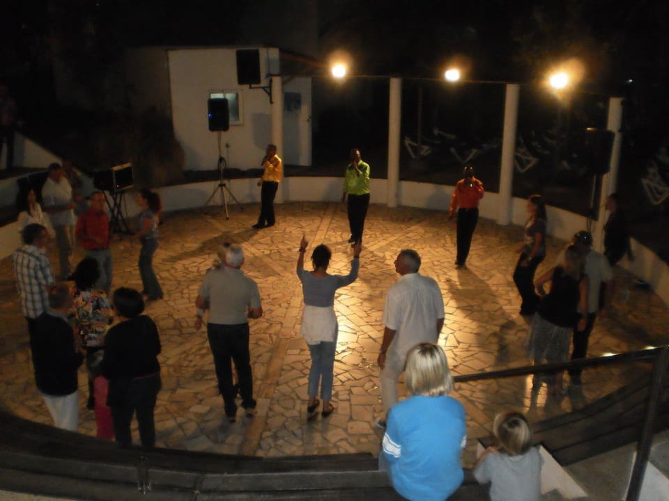 Eine der Livemusik allsun App.-Hotel Esquinzo Beach