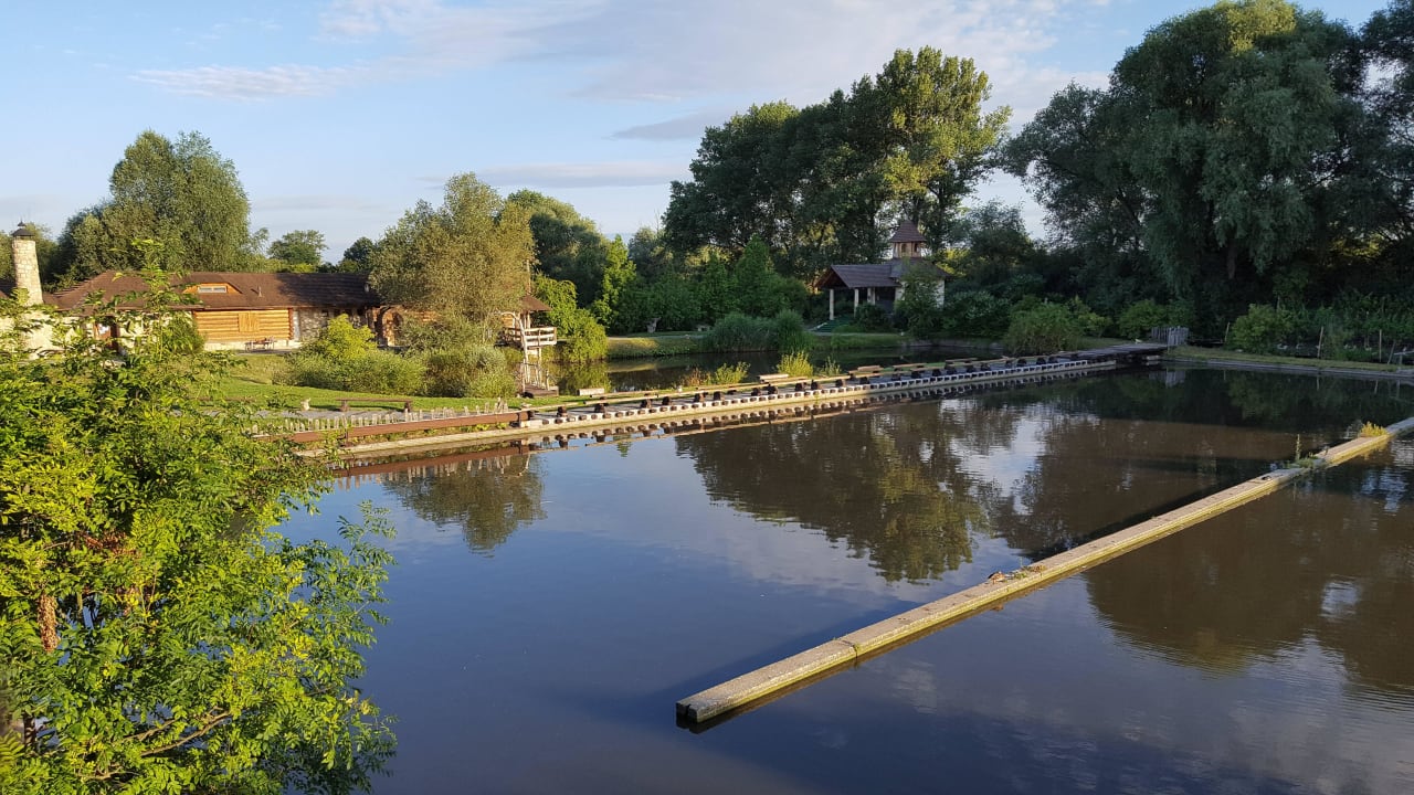 Ausblick vom Balkon Pension Svět