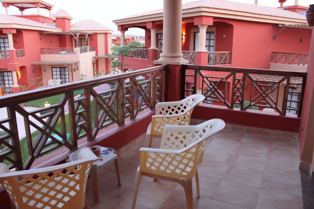 Balkon Pickalbatros Alf Leila Wa Leila Resort - Neverland Hurghada