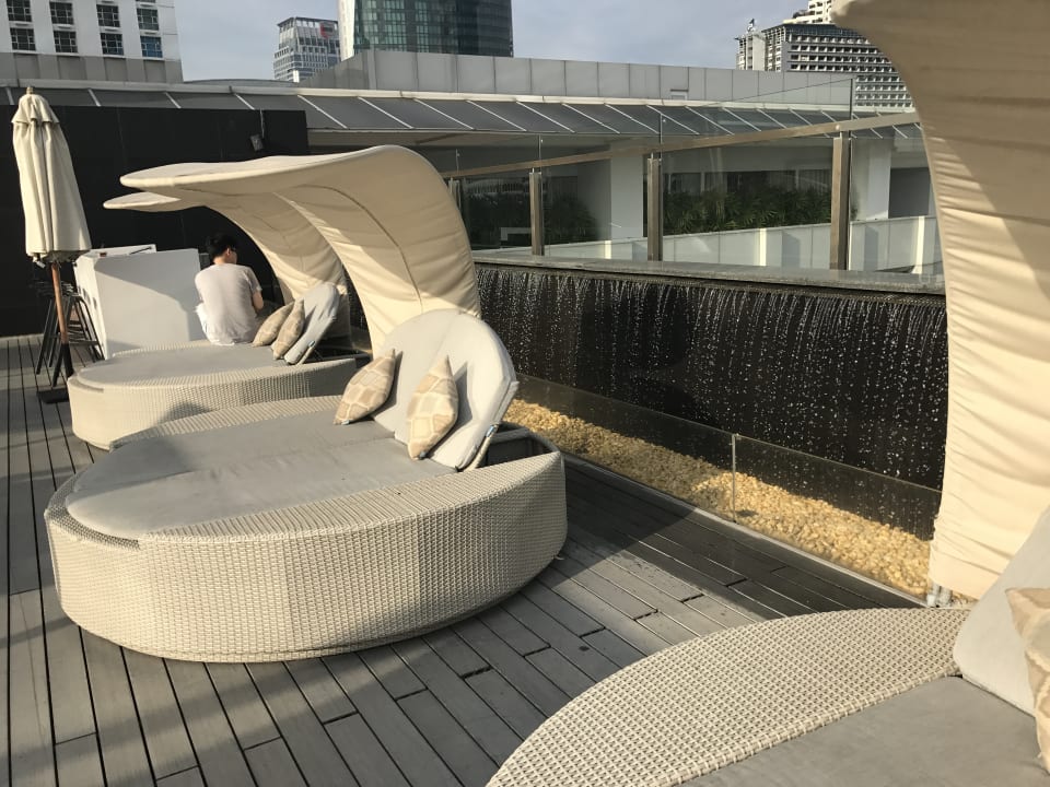 Gartenanlage Centara Watergate Pavillion Hotel Bangkok