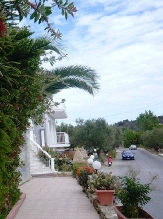 Przy wejsciu do hotelu Filoxenia Hotel Zakynthos