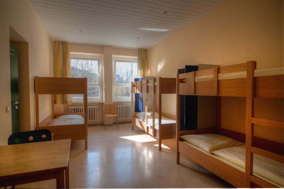 Sechsbettzimmer mit Dusche/WC Hostel Haus International