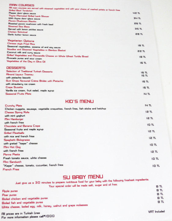 Room Service Hotel SU & Aqualand