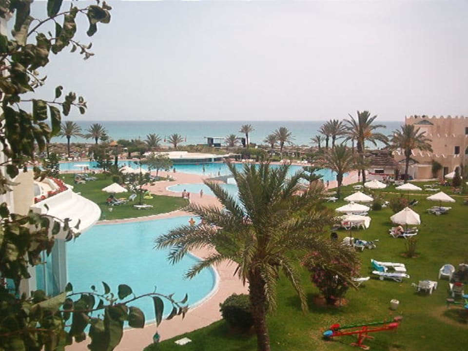 Aussicht von Zimmer Mahdia Beach & Aquapark