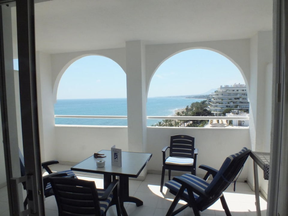 Balkon met uitzicht op zee Hapimag Resort Marbella