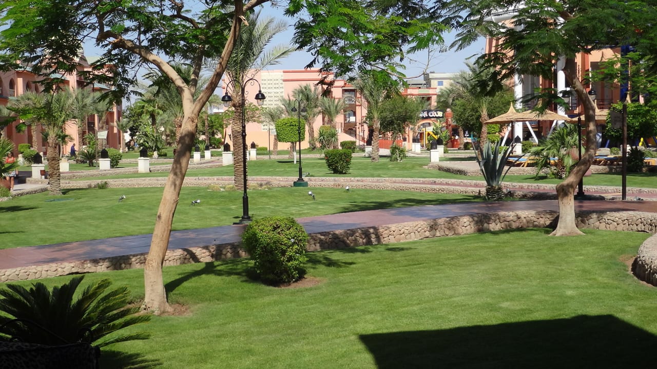 Blick aus der Lobby Pickalbatros Aqua Park Resort - Hurghada