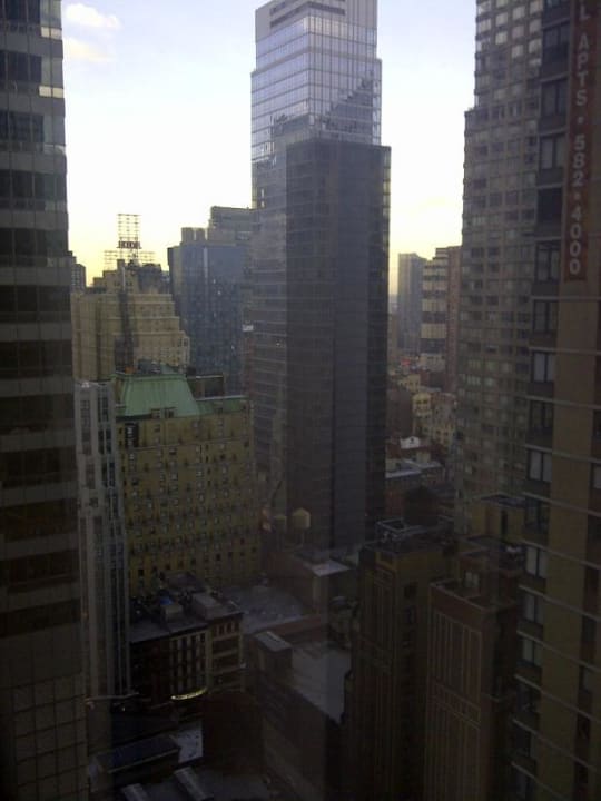 Ausblick aus dem Zimmer Crowne Plaza Times Square Manhattan