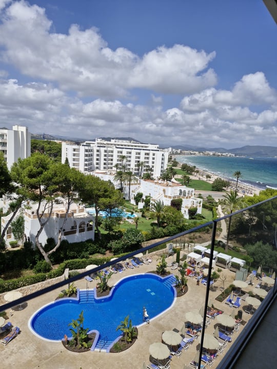 Ausblick Hipotels Bahía Cala Millor