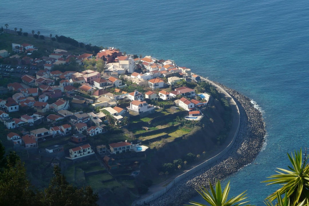 "Blick nach Jardim do Mar " Hotel Jardim Atlantico (Prazeres