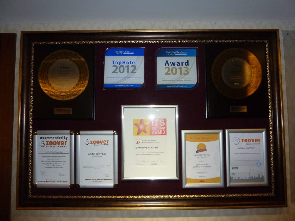Auszeichnungen Aydinbey Kings Palace & Spa