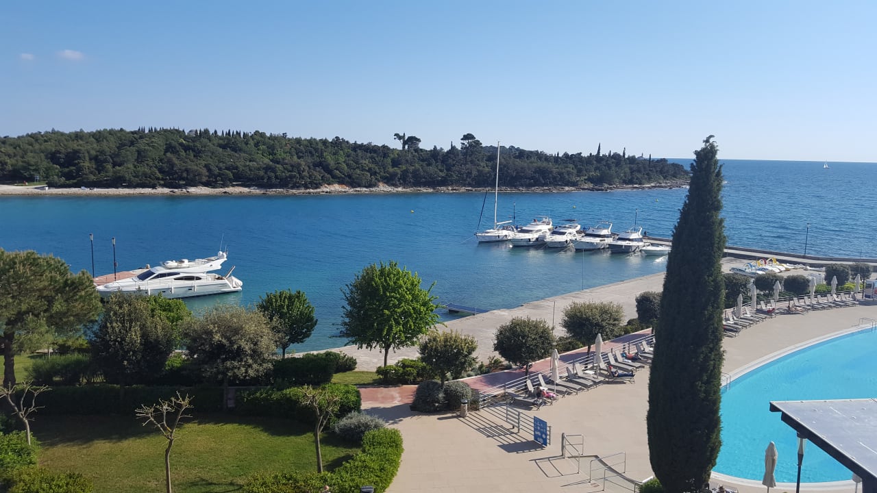Ausblick Maistra Select Island Hotel Istra