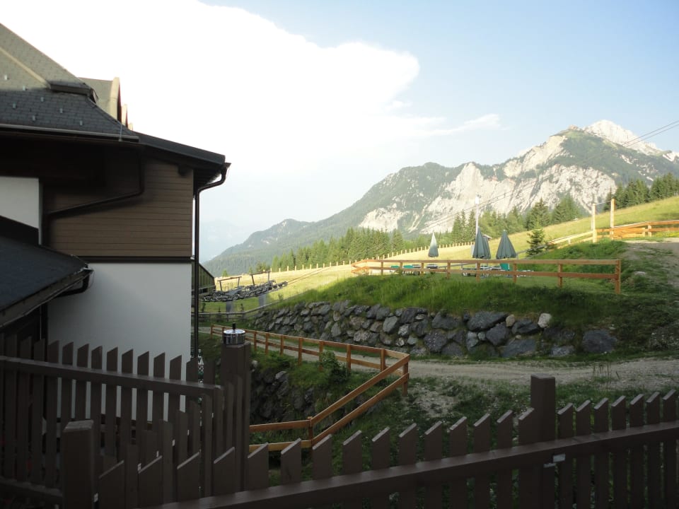 Unser Ausblick vom Zimmer Aldiana Club Schlanitzen Alm