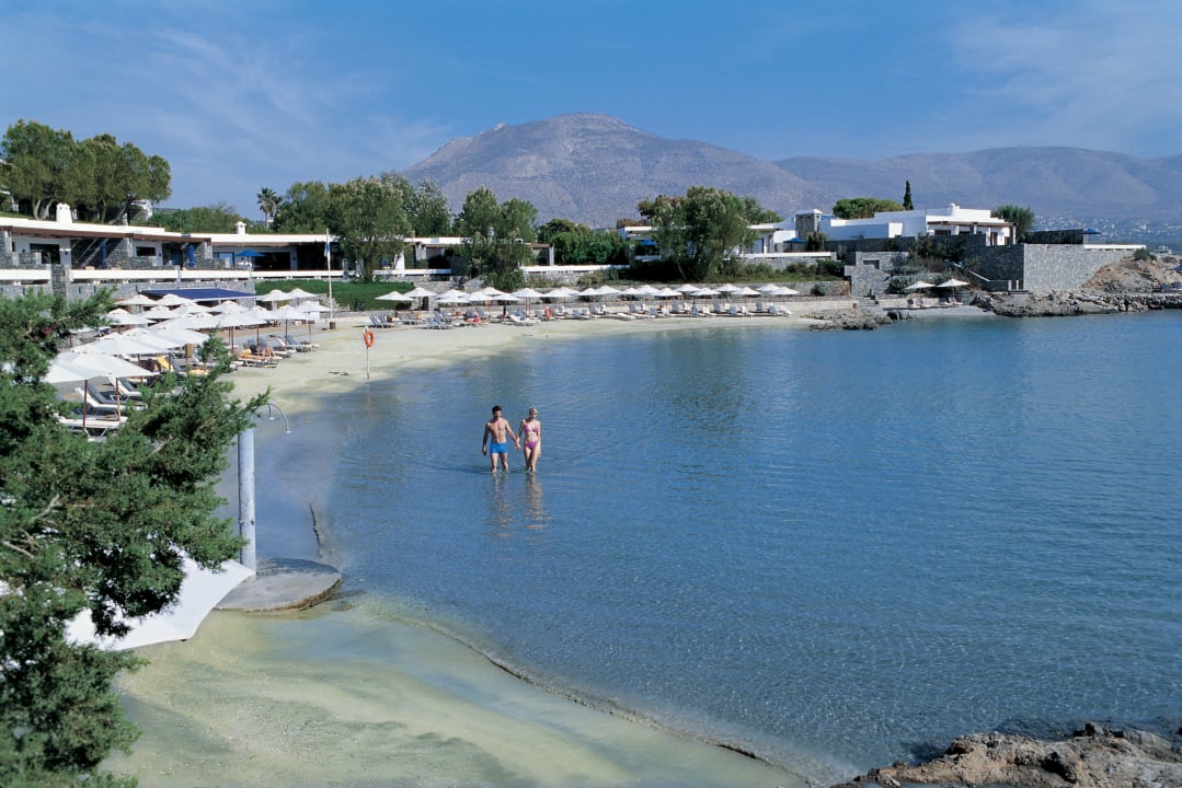 Beach east side Hotel Grand Resort Lagonissi