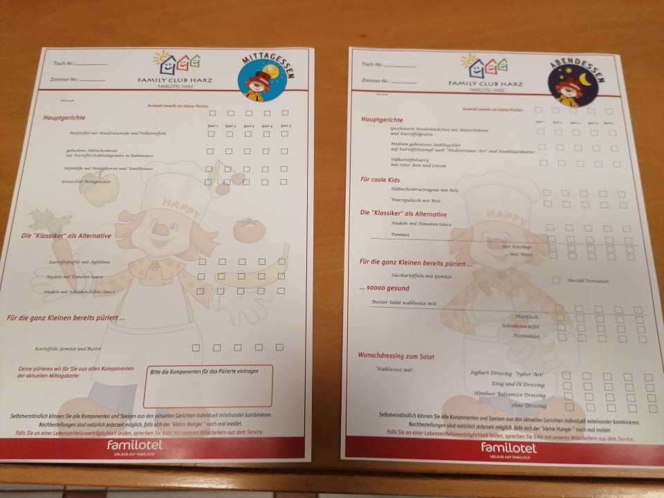 Gastro Familotel Family Club Harz