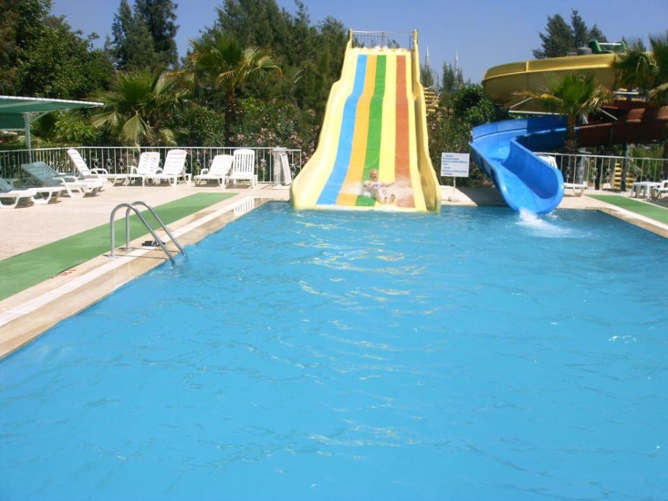 Pool mit toller Rutsche Club Sidelya Hotel