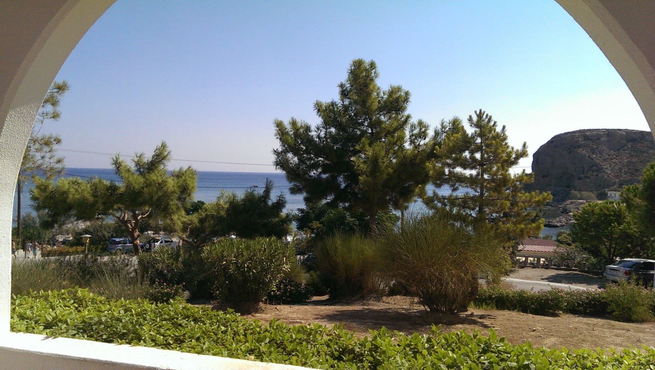 Von der Terrasse alltoura Club Hotel Porto Angeli Beach Resort