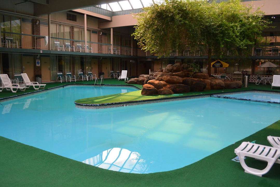 Pool-Landschaft Hotel Quality Inn Stroudsburg