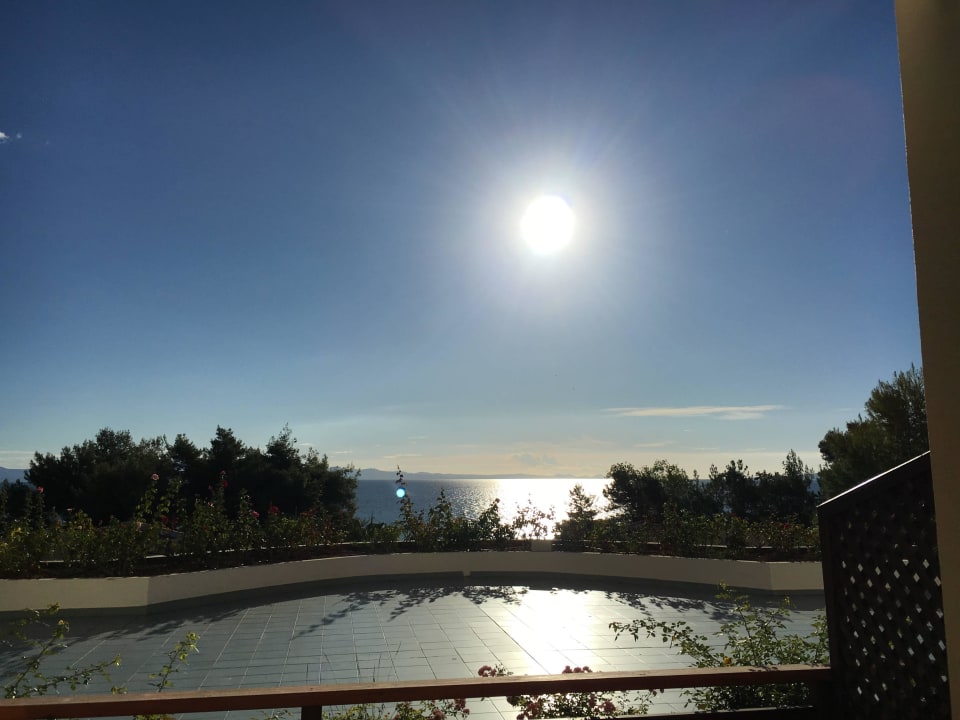 Suiteausblick mit Terrasse Aegean Melathron Thalasso Spa Hotel