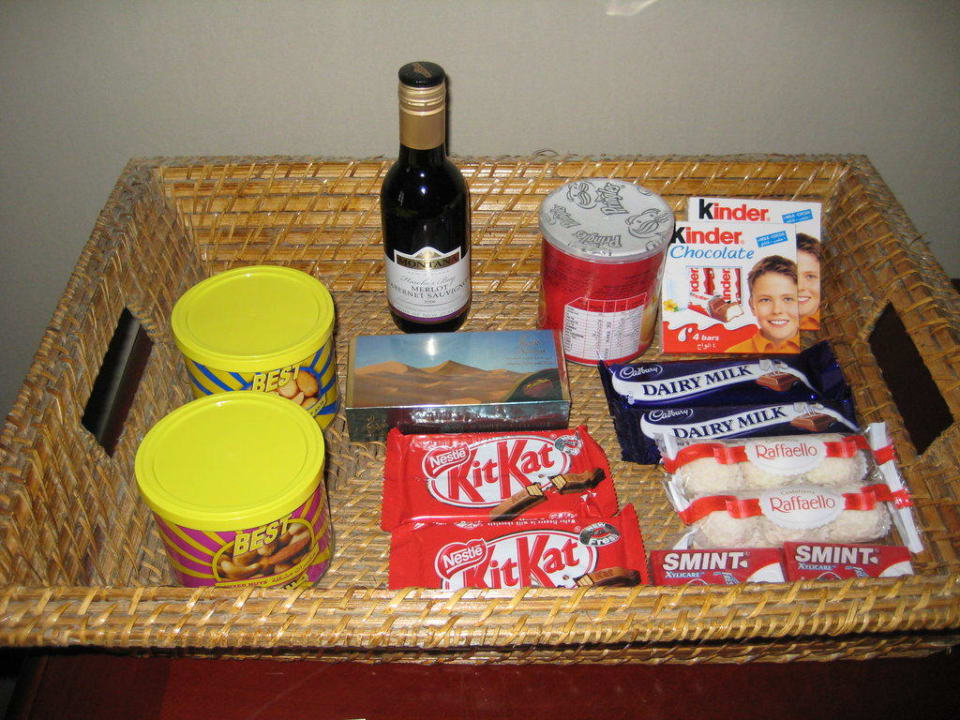 Snacks im Zimmer Hotel Royal Ascot
