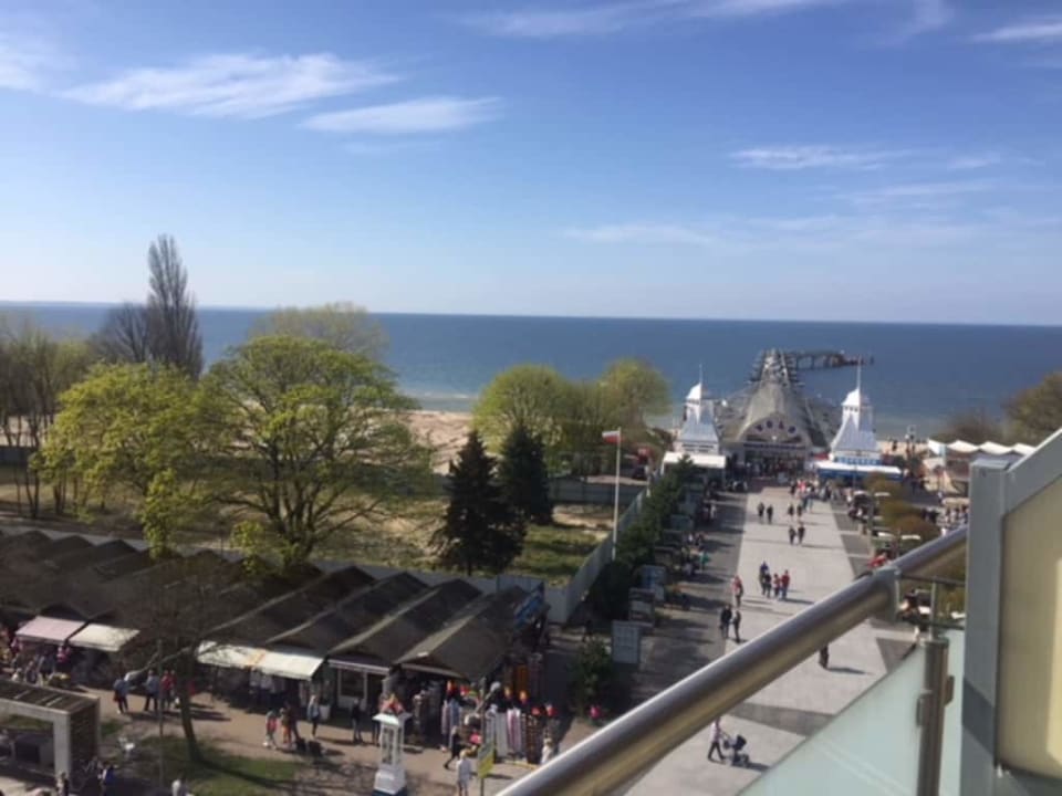 Widoz z pokoju Hotel Aurora Family & SPA