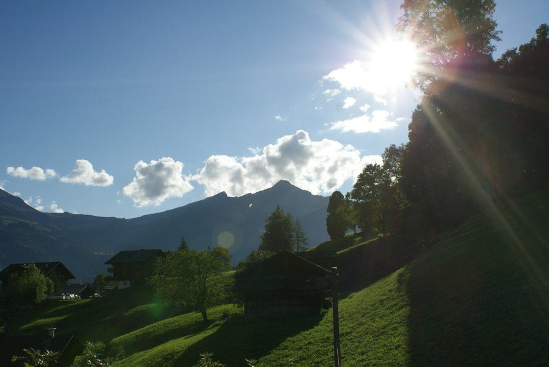 Ausblick vom Zimmer Hotel Lauberhorn