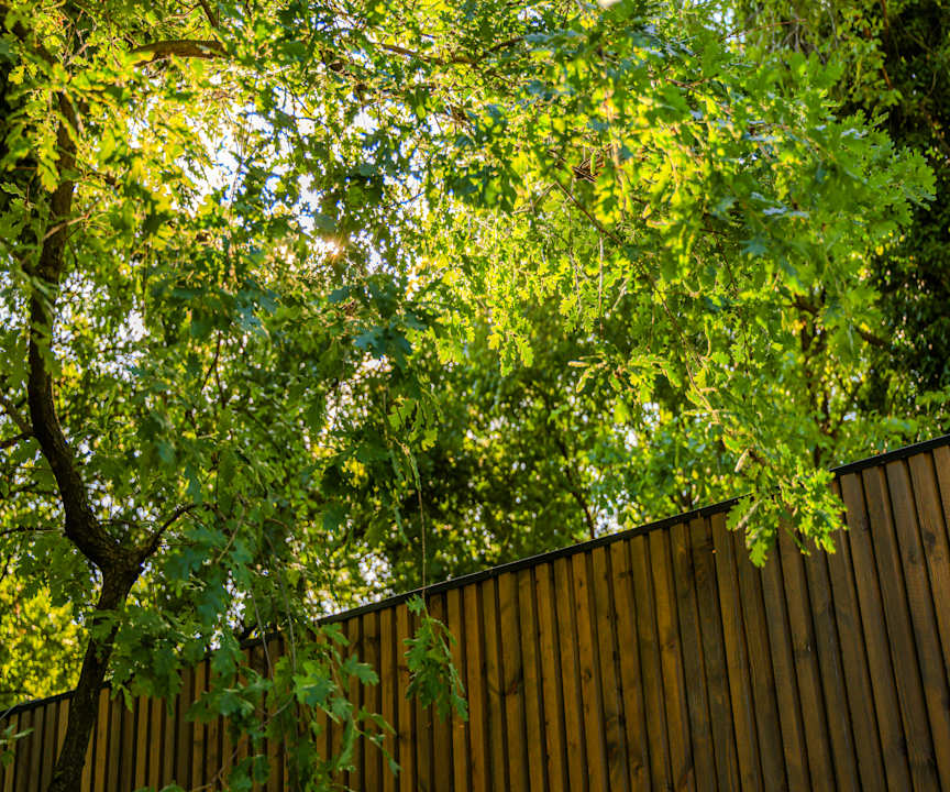 Gartenanlage Bregu Village Spa